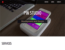 Tablet Screenshot of pin-studio.com
